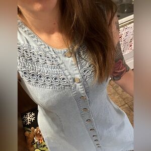 Vintage | Lafei.Nier | Denim Dress